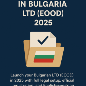Register Company in Bulgaria